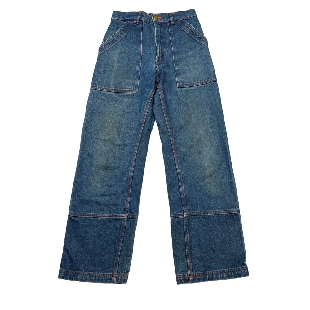 Big Bud Press Carpenter Work Jeans Women's XS Workwear Skater Utility